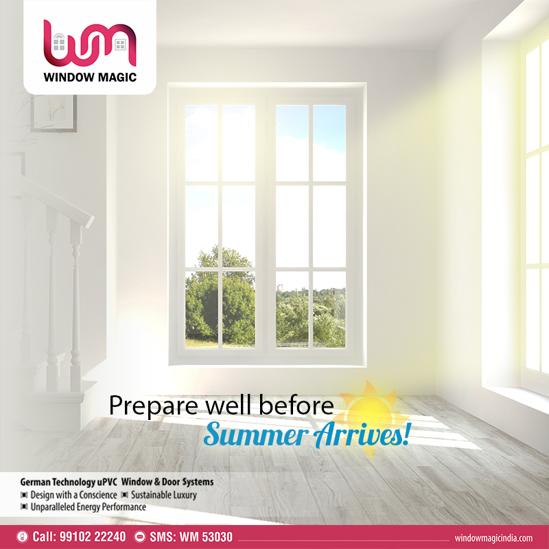 Make YOur Space Look More Striking With Corner Windows - Window Magic India