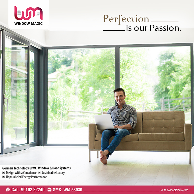 Happy Home With uPVC Windows - Window Magic India