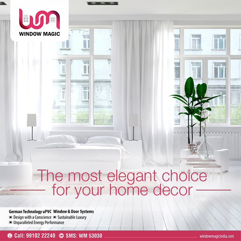 Give Your House A Facelift With uPVC Windows - Window Magic India
