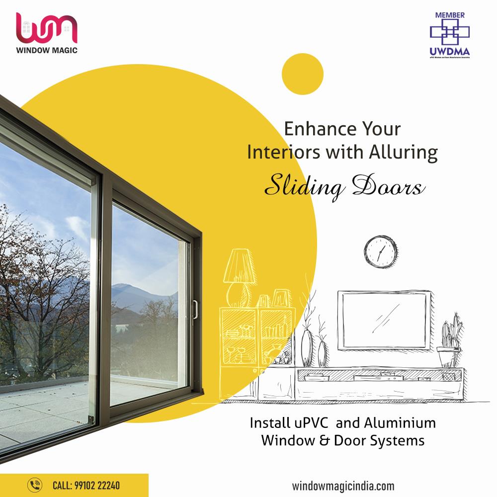 Why should you shift to uPVC Sliding Doors - Window Magic India