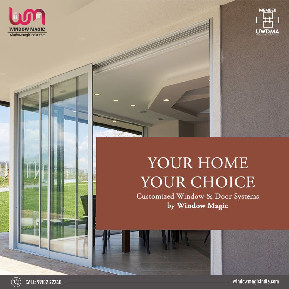 Kinds of windows suitable in summer season 20% of the heat is absorbed by only windows in summer - Window Magic India