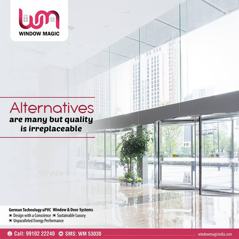 Enabling You to Live in a Pleasant Environment By Offering Finest uPVC Profiles - Window Magic India